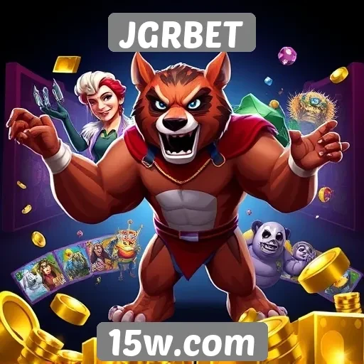 Variedade de jogos disponíveis no site JGRBET